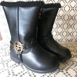 BEBE Toddler Girls Winter Riding Boots